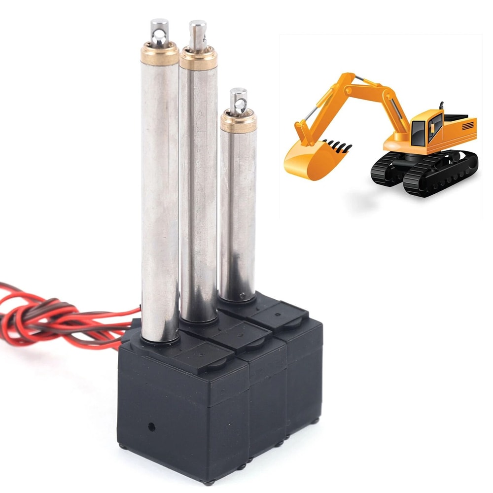 Upgrade Metal Arm Driving Servo Kit For RC Excavator 2