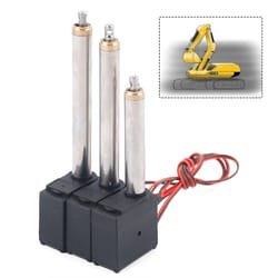 upgrade metal arm driving servo kit for rc excavator