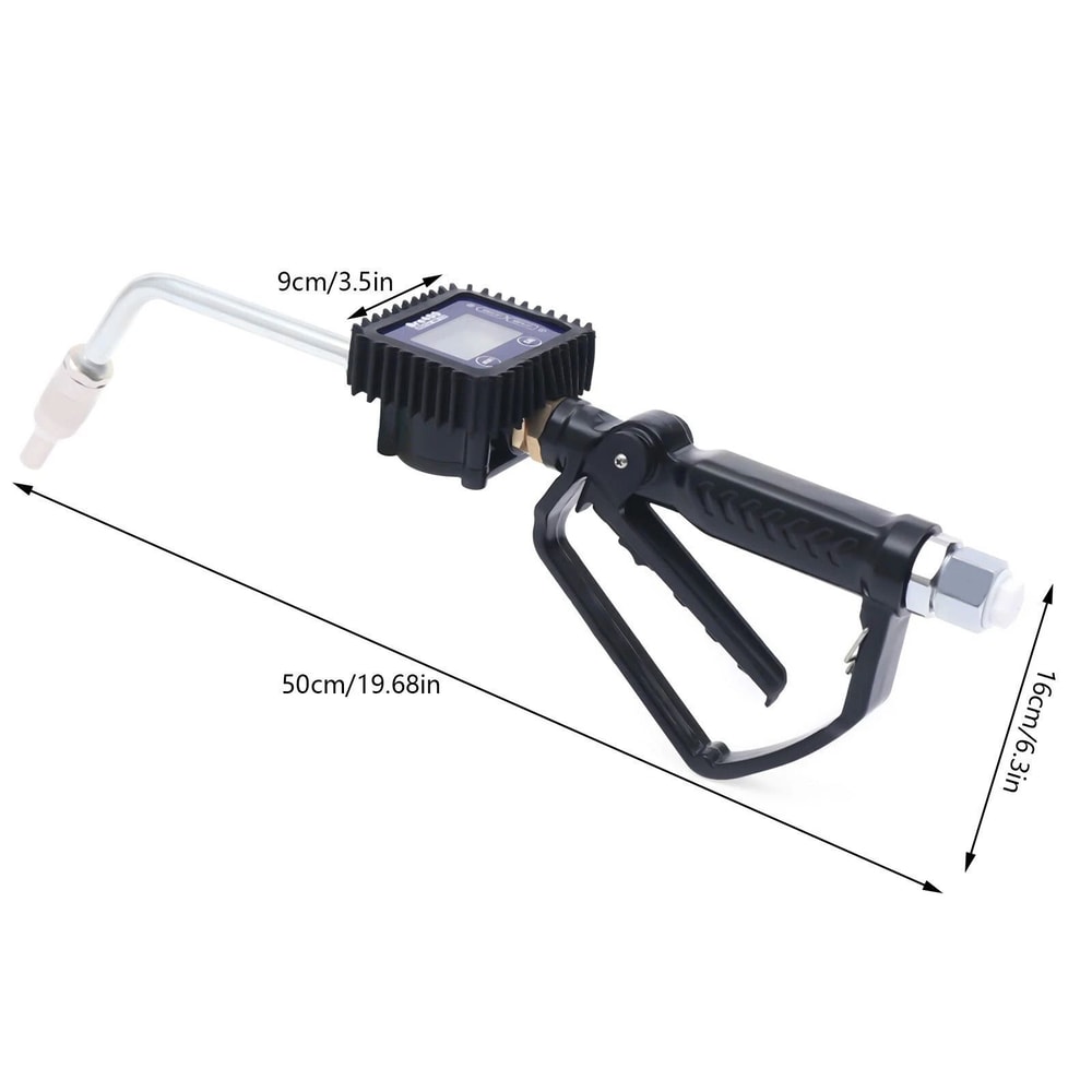 Heavy Duty Oil Meter Gun With Digital Meter For Oil Dispensing And Transfer 3