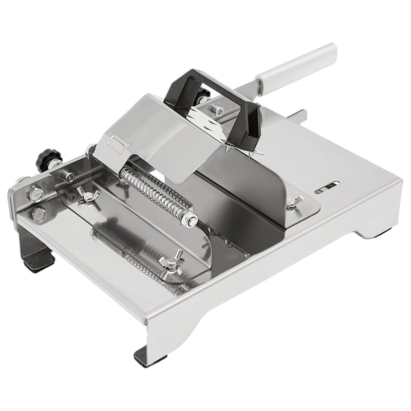 Manual Frozen Meat Slicer Stainless Steel Beef Bone Cutter 13