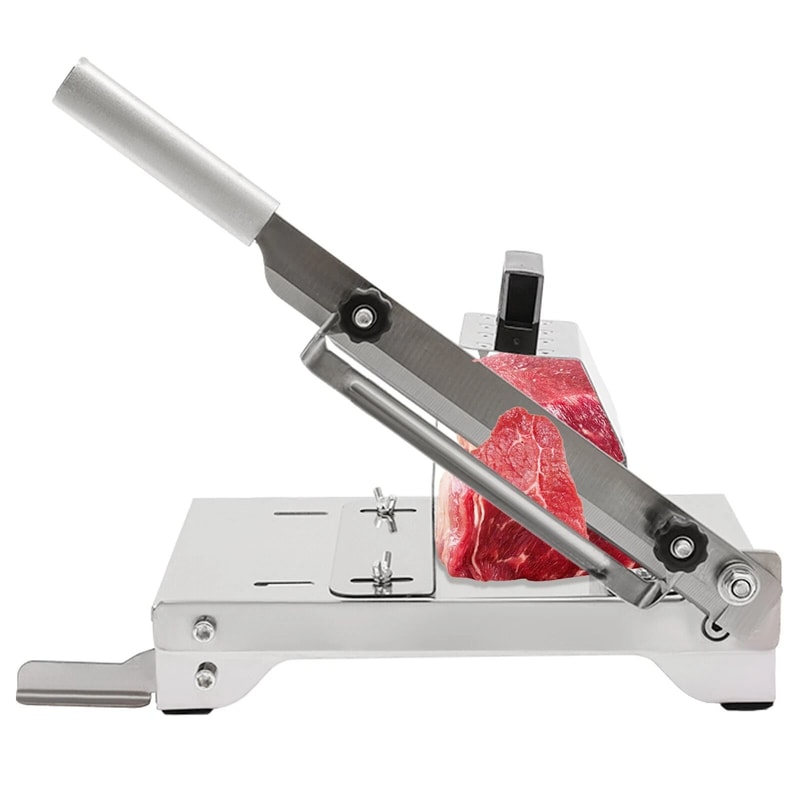Manual Frozen Meat Slicer Stainless Steel Beef Bone Cutter 14