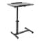 Adjustable Mobile Standing Desk Rolling Laptop Table For Bedside And Home Office 16
