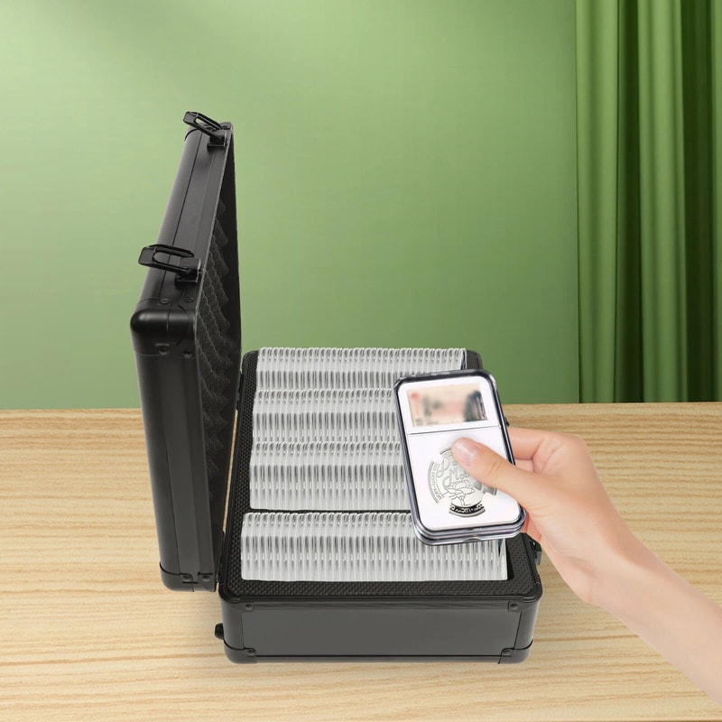 Graded Coin Slab Case For Coin Collection Storage And Travel 9