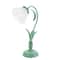 Tiffany Style Floral Stained Glass Bedside Table Lamp 3