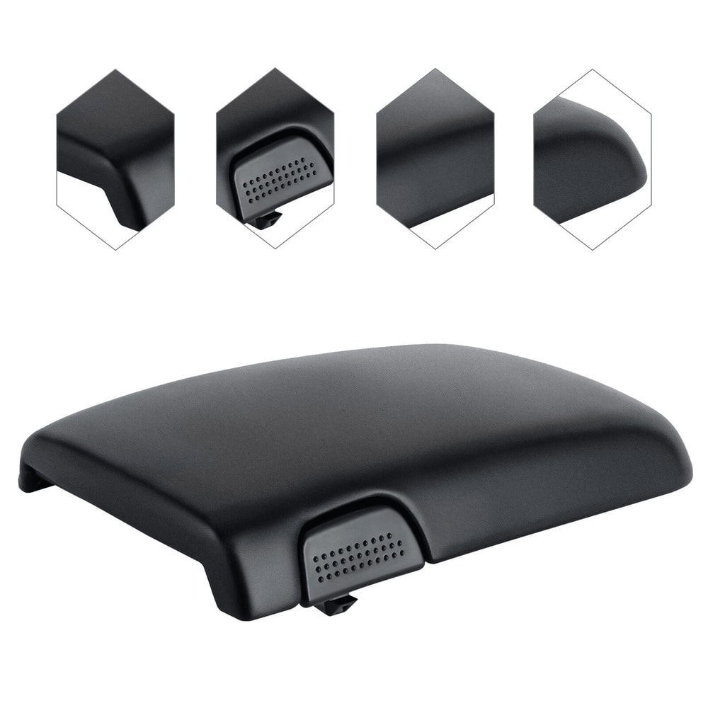 Black Center Console Lid Armrest For Camaro Firebird 13