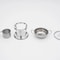 Stainless Steel Mini Hot Pot Chafing Dish Set For Buffet Serving 4