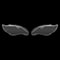 Toyota Corolla Headlight Lens Cover Pair Clear Left Right Headlamp Covers 2