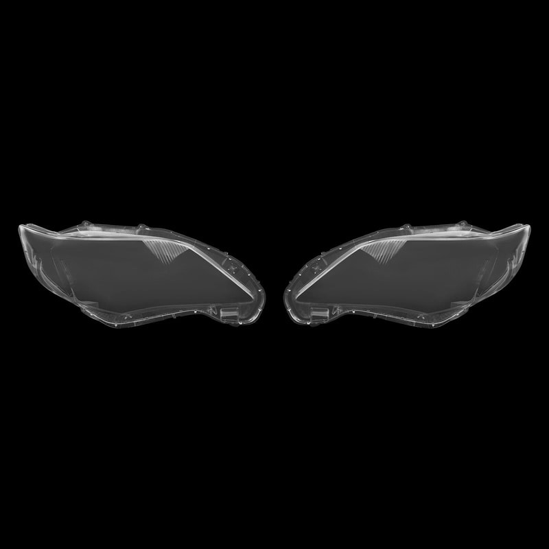 Toyota Corolla Headlight Lens Cover Pair Clear Left Right Headlamp Covers 2