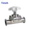 Tri Clamp Stainless Steel Sanitary Diaphragm Valve For Water Oil Flow Control 7
