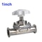 Tri Clamp Stainless Steel Sanitary Diaphragm Valve For Water Oil Flow Control 7