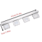Modern 4 Head LED Bathroom Vanity Light Acrylic Crystal Mirror Front Lamp 2