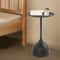 Modern Side Table Round Bedside Table For Bedroom Living Room And Office 1