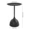 Modern Side Table Round Bedside Table For Bedroom Living Room And Office 4