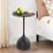 Modern Side Table Round Bedside Table For Bedroom Living Room And Office 8