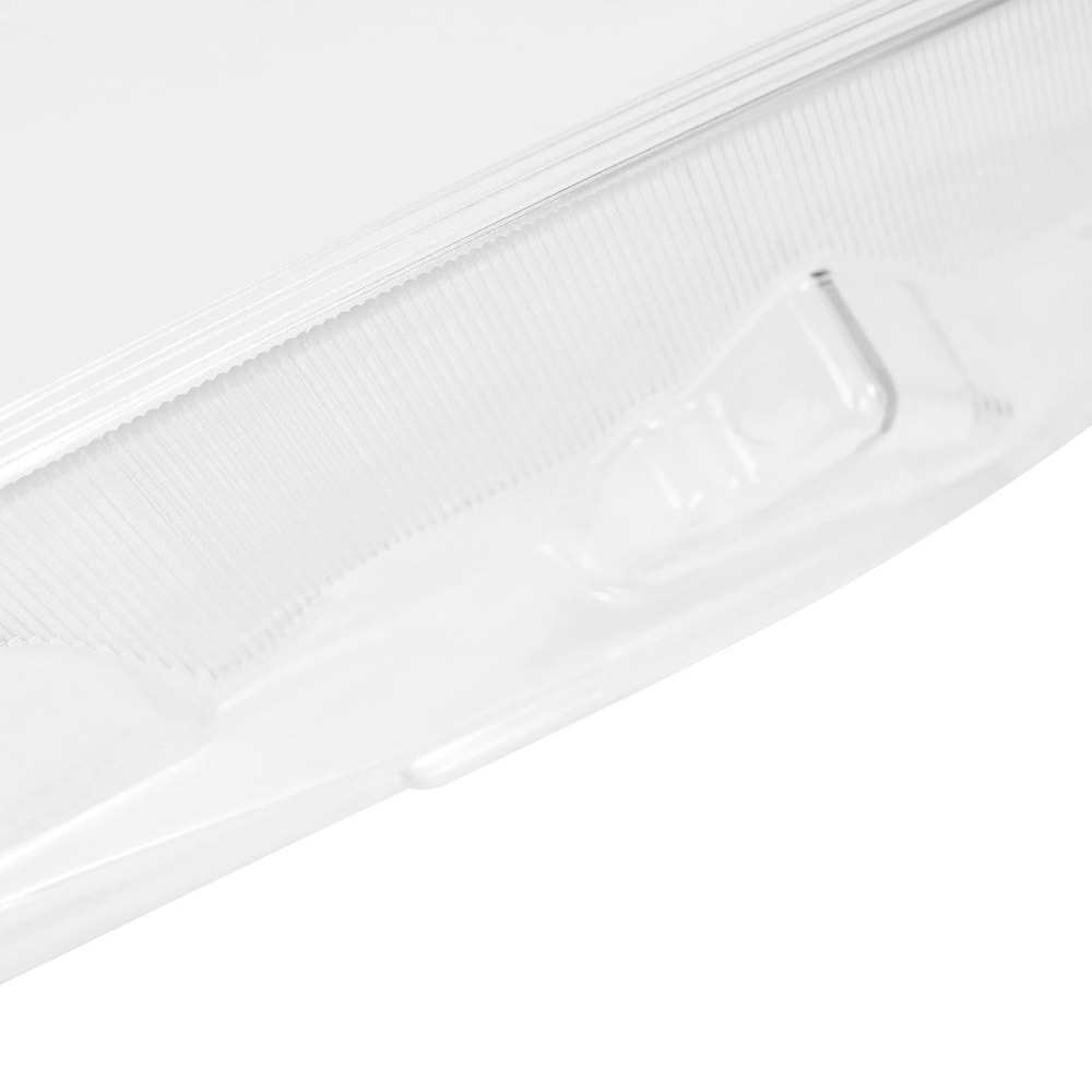 Volvo Headlight Lens Cover Pair Front Left Right Clear Replacement 13
