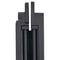 Black Hidden Door Hinges Heavy Duty Concealed Zinc Alloy Hinges 2