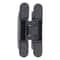 Black Hidden Door Hinges Heavy Duty Concealed Zinc Alloy Hinges 4