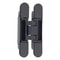 Black Hidden Door Hinges Heavy Duty Concealed Zinc Alloy Hinges 4