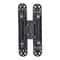 Black Hidden Door Hinges Heavy Duty Concealed Zinc Alloy Hinges 5