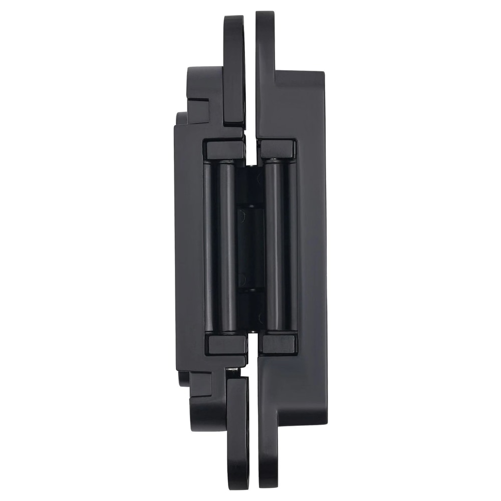 Black Hidden Door Hinges Heavy Duty Concealed Zinc Alloy Hinges 7