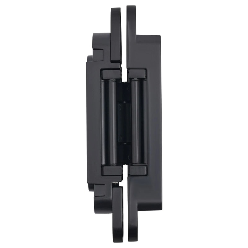 Black Hidden Door Hinges Heavy Duty Concealed Zinc Alloy Hinges 7