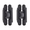Black Hidden Door Hinges Heavy Duty Concealed Zinc Alloy Hinges 0