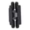 Black Hidden Door Hinges Heavy Duty Concealed Zinc Alloy Hinges 8