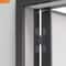 Black Hidden Door Hinges Heavy Duty Concealed Zinc Alloy Hinges 11