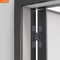 Black Hidden Door Hinges Heavy Duty Concealed Zinc Alloy Hinges 11