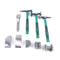 Auto Body Repair Tool Set With Hammer Dolly Set For Fender Dent Repair 6