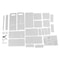 White Bathroom Wall Cabinet Medicine Cabinet Storage Organizer 4