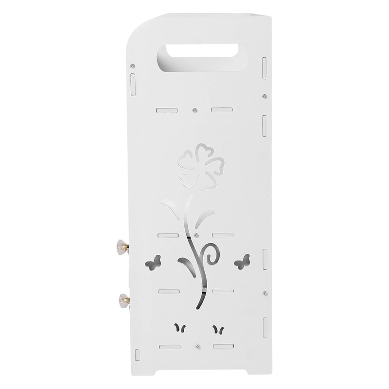 White Bathroom Wall Cabinet Medicine Cabinet Storage Organizer 5