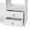 White Bathroom Wall Cabinet Medicine Cabinet Storage Organizer 8