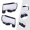 Jeep Grand Cherokee Headlight Lens Cover Pair Clear Left Right Replacement 10