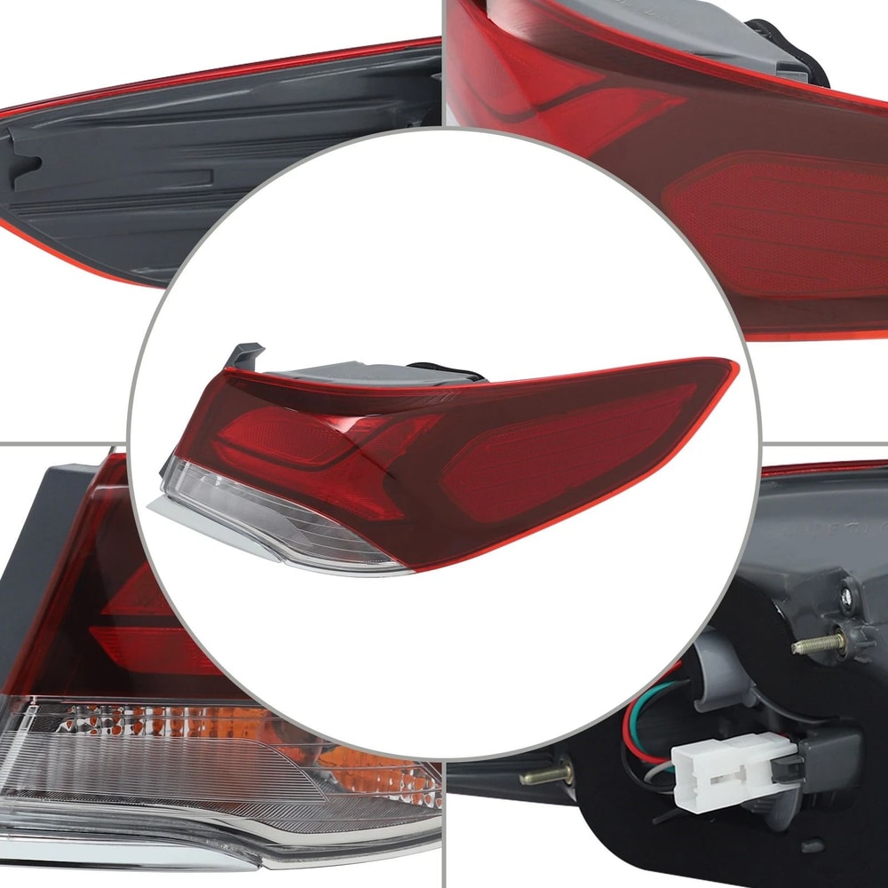 Right Halogen Tail Light For Hyundai Sonata Passenger Side 9