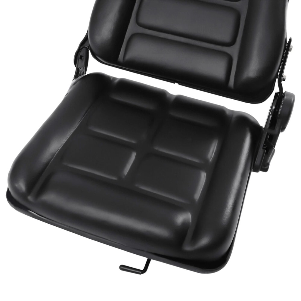 Comfort Suspension Forklift Seat Black Driver Side Tractor Truck Seat Replacement 3