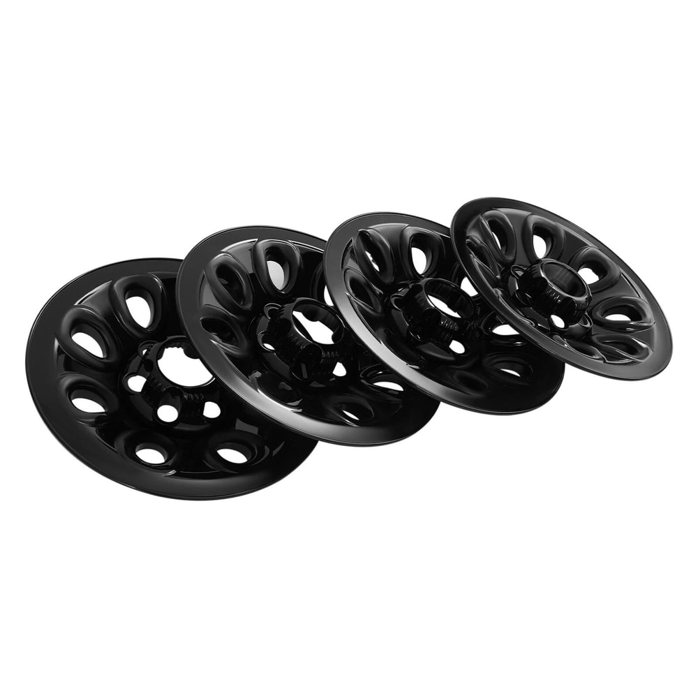 Wheel Skins Black Full Rim Covers For Chevrolet GMC 10