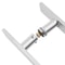 Modern Stainless Steel Sliding Barn Door Handles Pair For Push Pull Entry Doors 12