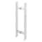 Modern Stainless Steel Sliding Barn Door Handles Pair For Push Pull Entry Doors 6