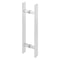 Modern Stainless Steel Sliding Barn Door Handles Pair For Push Pull Entry Doors 6