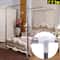 King Size Canopy Frame With Stainless Steel Poles For Bed Curtains And Mosquito Netting 12