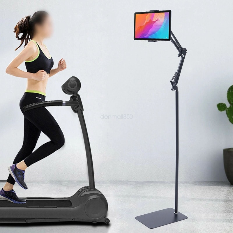 360 Rotating Floor Standing Phone Holder And Adjustable Tablet Stand 0