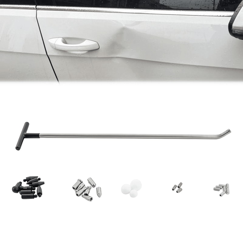 Paintless Dent Removal Tools Kit With PDR Rods For Car Dent Repair 5