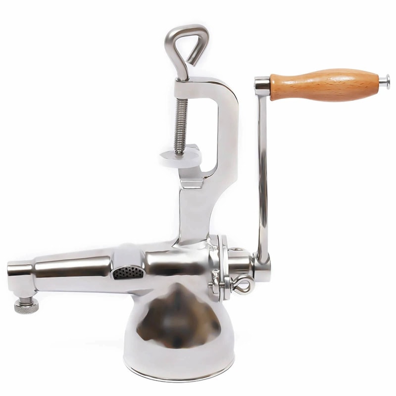 Stainless Steel Manual Wheatgrass Juicer Hand Crank Fruit Vegetable Extractor 7