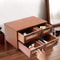4 Drawer Wooden Desk Organizer Desktop Storage Cabinet For Office And Vanity 15
