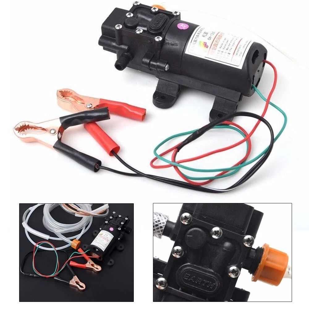Marine Oil Change Pump Electric Oil Extractor For Auto Boat Fluid Transfer 10