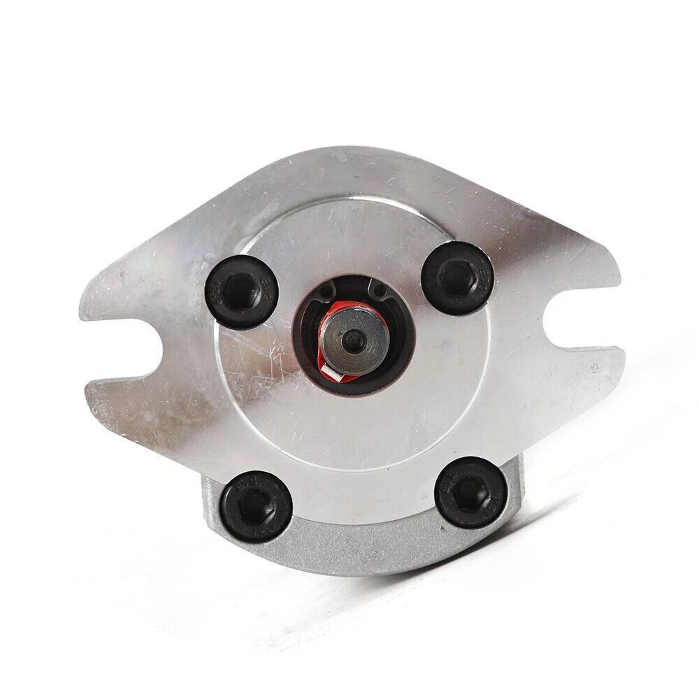Mini Hydraulic Gear Pump High Pressure SAE Pump With Flat Key Shaft 2