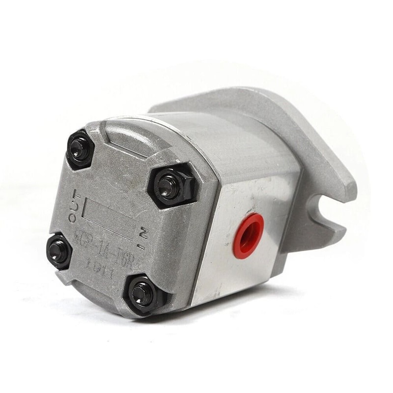Mini Hydraulic Gear Pump High Pressure SAE Pump With Flat Key Shaft 5