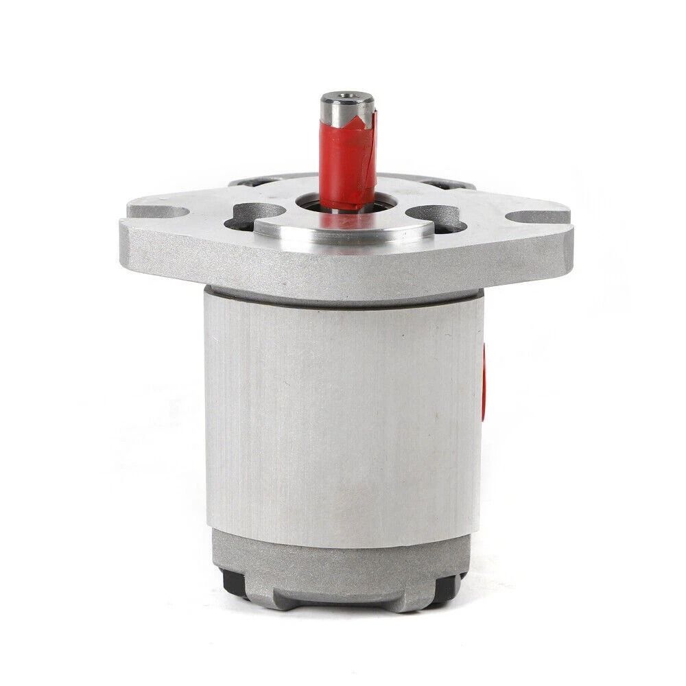 Mini Hydraulic Gear Pump High Pressure SAE Pump With Flat Key Shaft 6