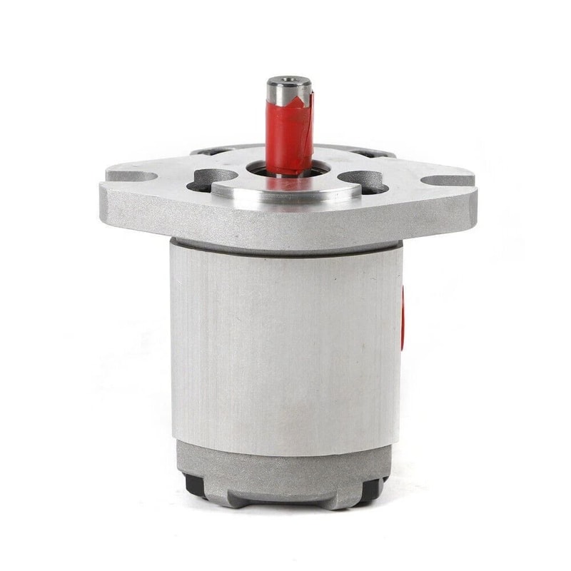 Mini Hydraulic Gear Pump High Pressure SAE Pump With Flat Key Shaft 6